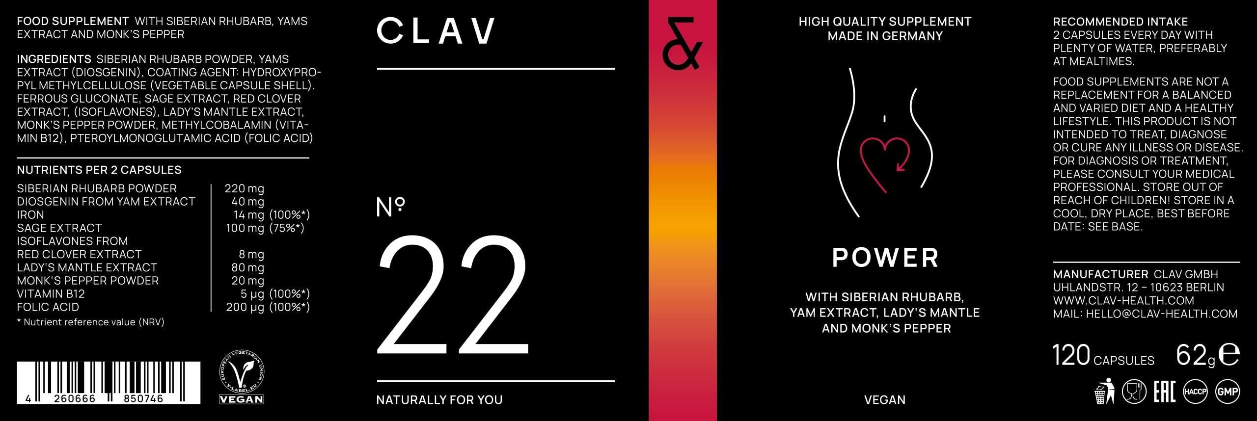 Natural Hormone Balance for Women PMS Relief with Siberian Rhubarb Wild Yam