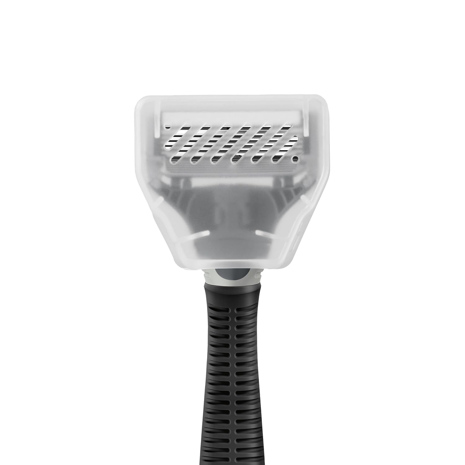 Original Shaving Kit for Men - Razor Handle, 3 Razor Blade Refills, Foaming Shave Gel, and Travel Blade Cover - German Engineered - Charcoal