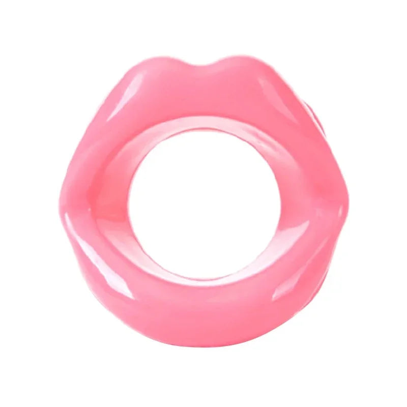 Face Slimmer Lip Trainer Silicone Face Lifting Lip Exerciser Mouth Muscle Tightener Tightening anti Wrinkle anti Aging Oral Exerciser Facial Slimmer Tool