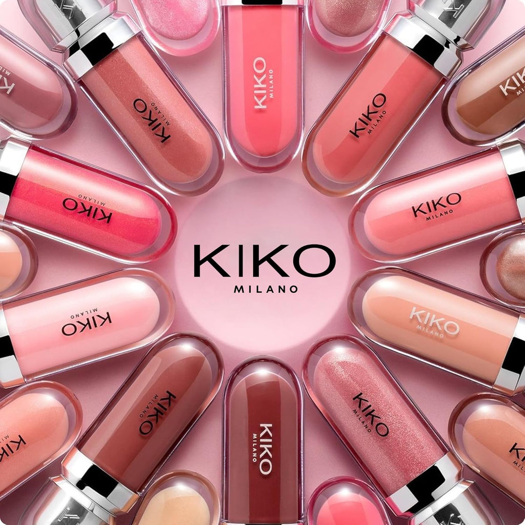 KIKO Milano 3D Hydra Lip Gloss – High Shine, Hydrating, Plumping, Non-Sticky, Moisturizing Lip Makeup