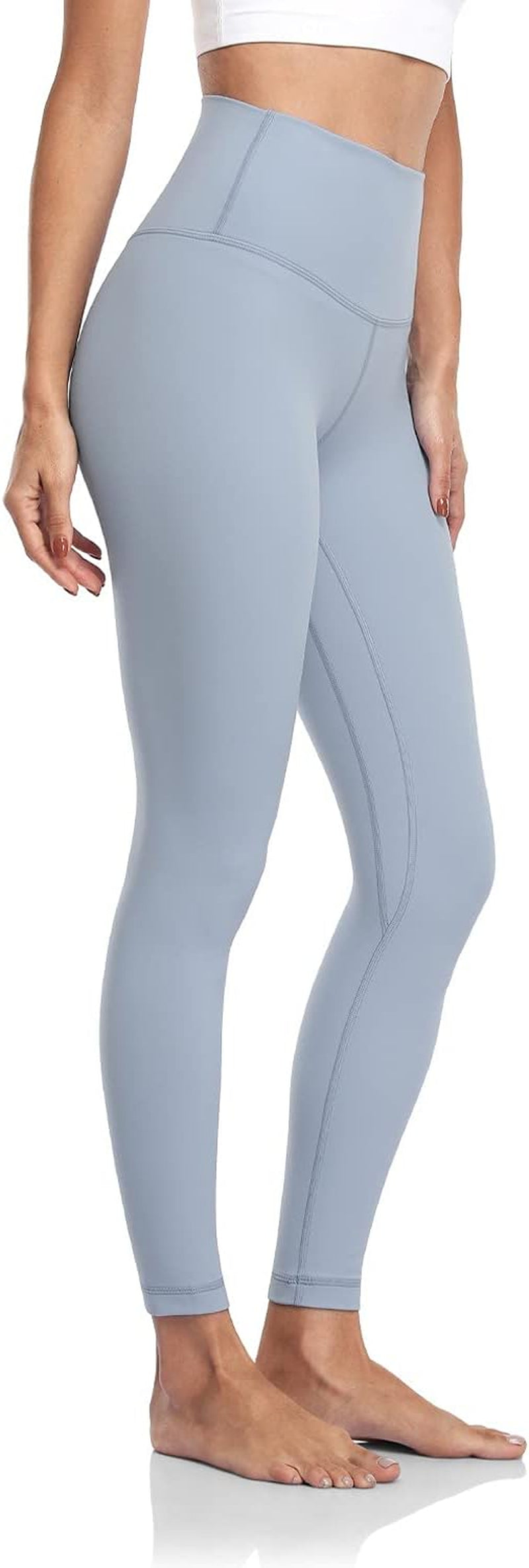 Essential Leggings 25'', High Waisted Comfortable Soft Athletic Yoga Pants